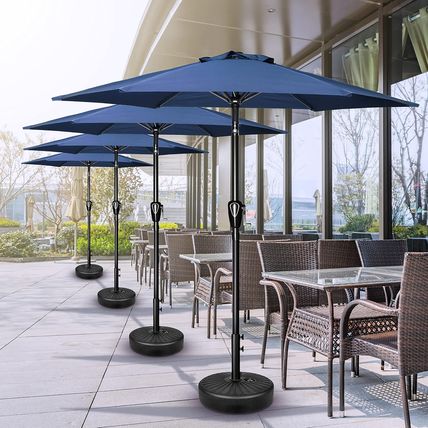 Simple Deluxe 7.5Ft Patio Umbrella Outdoor Table Market Yard Umbrella with Push