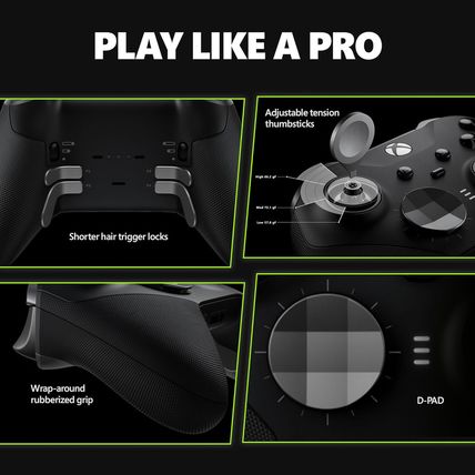 Xbox Elite Series 2 Core Wireless Gaming Controller – Black – Xbox Series X|S, X