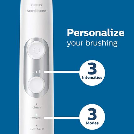 PHILIPS Sonicare Protectiveclean 6100 Rechargeable Electric Toothbrush, with Pre