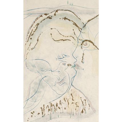 Salvador Dalí (1904-1989). Song of Songs of Solomon, 1971 Picture 5 Poster Canva