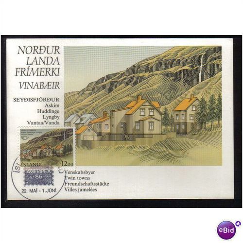 1986 ICELAND AMERIPEX `86"