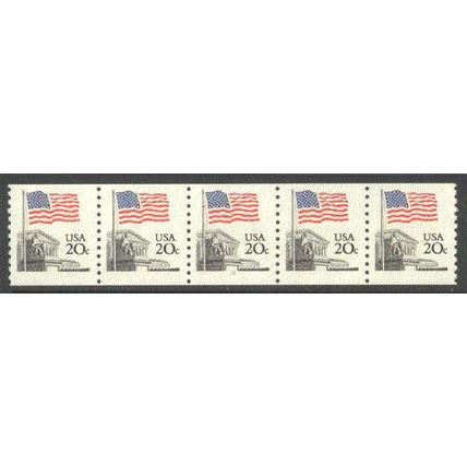 1895a 20c U.S. Flag Fine MNH SG PNC 12/5 V0134