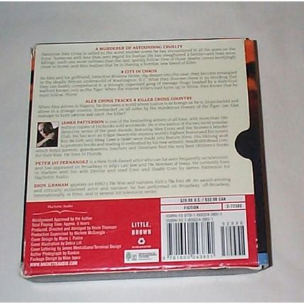 James Patterson - - Cross Country - Alex Cross- Audiobook - Abridged - 5 CD's
