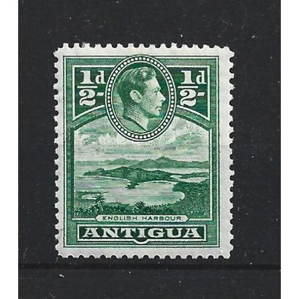 Antigua.SG98 1/2d English Harbour.Mounted Mint.Oct23