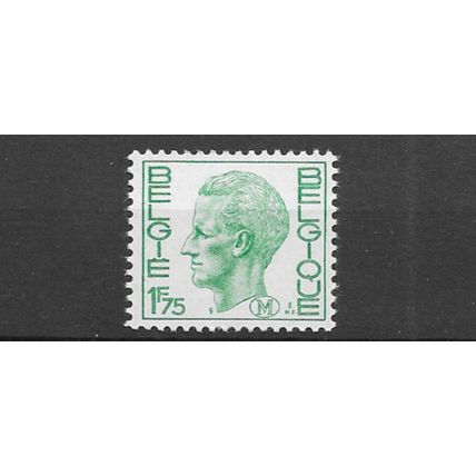 Belgium 1971 1.75f Emerald Military Post King Baudouin MNH set S.G. 2207