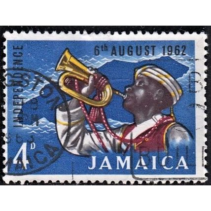 JAMAICA, 1962 4d Independence, SG 194 (Scott #182), used.