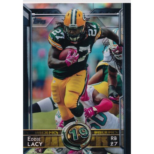 2015 Topps Football 345 Eddie Lacy T60 Green Bay Packers