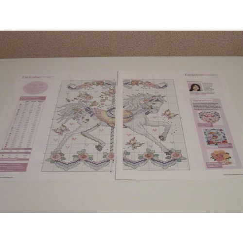 FAIRGROUND HORSE - CROSS STITCH CHART