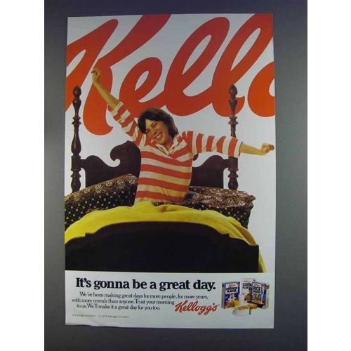 1980 Kellogg's Cereal Ad - It's Gonna Be a Great Day