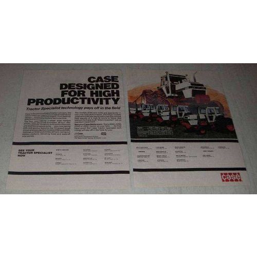 1981 Case 2090, 2290, 2390 and 2590 Tractors Ad