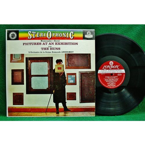 Ansermet - Mussorgsky-Ravel: Pictures/Liszt: Huns - Blue Back - CS 6177 - EX