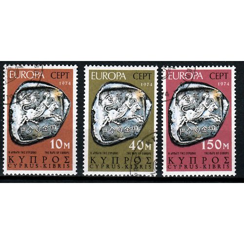 Cyprus Europa Cept 1974 gestempeld