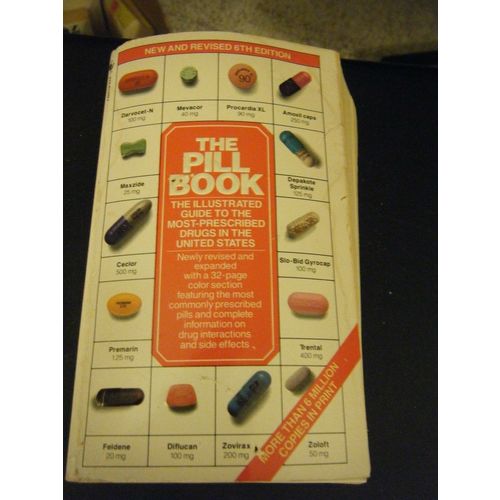 The Pill Book : Illustrated Guide to the Most Prescribed Drugs (1994, Paperback)