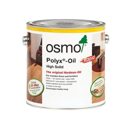 Osmo Polyx-Oil Rapid, Hardwax-Oil, Satin, 2.5L