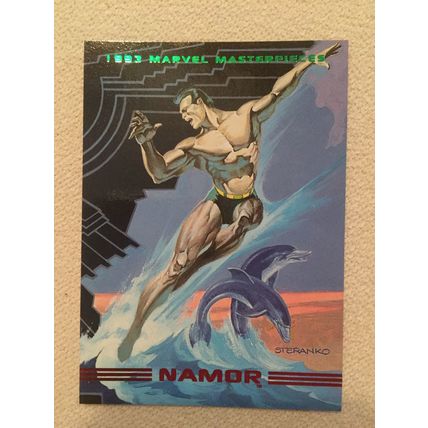 Marvel Masterpieces Series 2 Trading Cards #9-Namor 1993