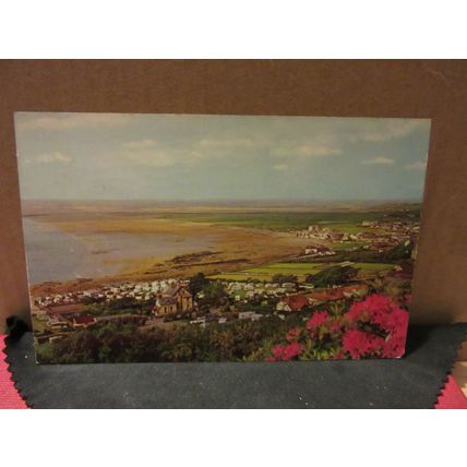VIEW FROM THE TORS, WESTWARD HO! DEVON used vintage postcard 1970 pm =