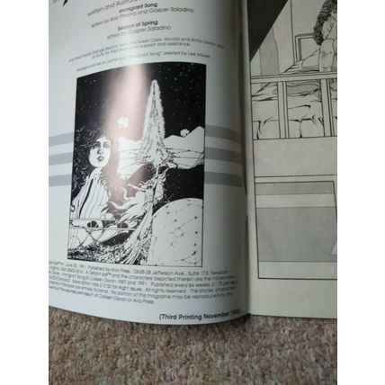 A DISTANT SOIL # 1 (1991) ARIA PRESS (VFN Condition) 3rd PRINT