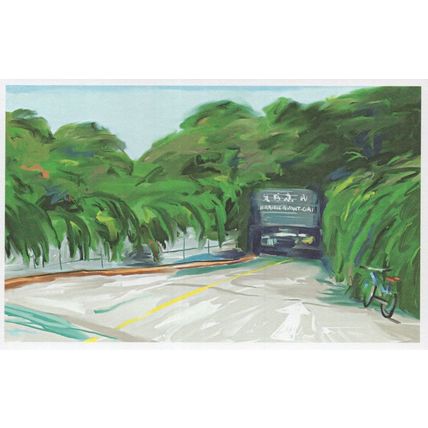 Librairie Avant Garde Nanjing China Book Shop Oil Painting Postcard