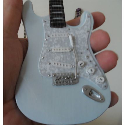 KENNY WAYNE SHEPHERD-Transparent Faded Strat 1:4 Scale Replica Guitar~Axe Heaven