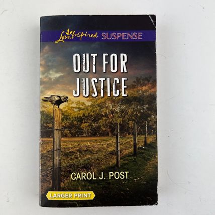 Carol J. Post Out for Justice (Love Inspired Suspense) Mass Market Paperback