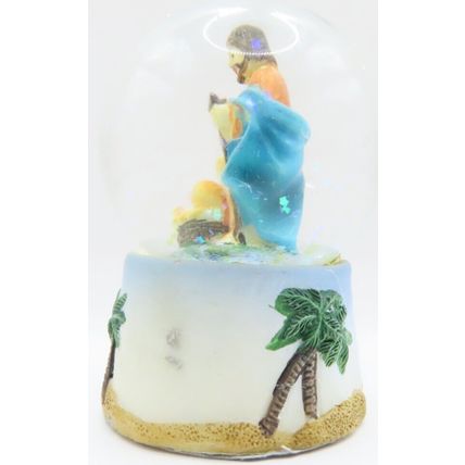 Miniature Nativity Snow Globe Peace Glass 6 CM Gift Christmas Holiday Decoration
