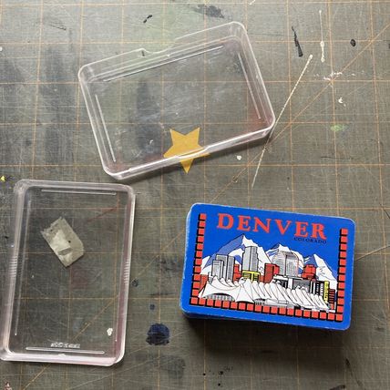 Vintage 1960s' Souvenir DENVER COLORADO Playing Cards Mint Sealed in Plastic B14