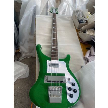 Hand Carved 4 String 4003 Walnut Neck Thru Body Electric Bass