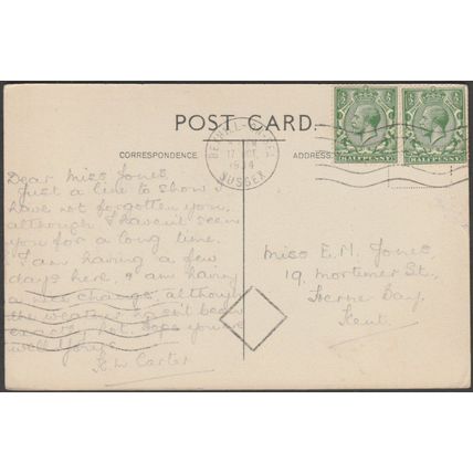 Multiview, Bexhill-on-Sea, Sussex, 1934 - Postcard - Postal Census Diamond