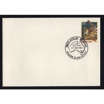 Australia - 1987 - Numbat Pre-printed Envelope, FDC