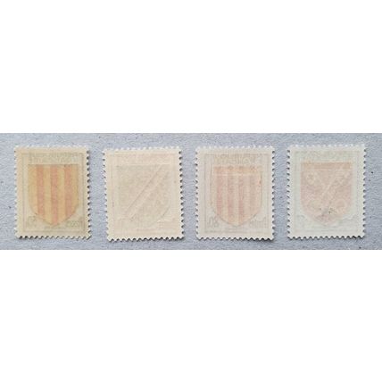 FRANCE: 1955 Provincial Coat of Arms : SG1270/1273 MNH