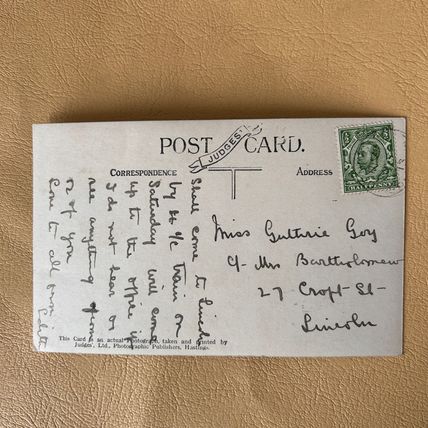 Silvery Morn Postcard judges 276 real photo GC stamp Used Hastings Publisher