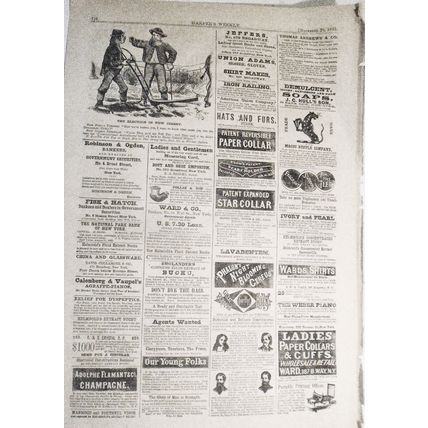 "The Election in New Jersey", original cartoon in Harper's Weekly, 1865