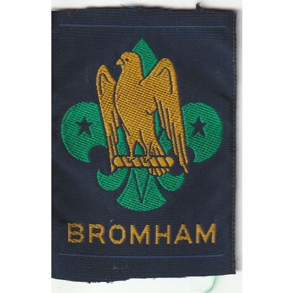 Scout Badge - Camp Site - Bromham - Ribbon (A1)