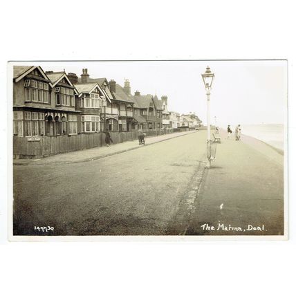 Kent postcard The Marina Deal