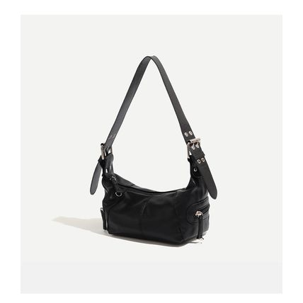 Women Crossbody Leather Handbag Black