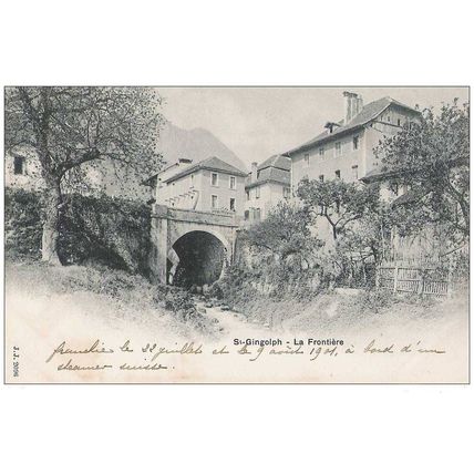 74 - St Gingolph - la frontière