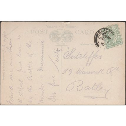 Indian Lounge, Winter Gardens, Blackpool, 1910 - Valentine's Postcard