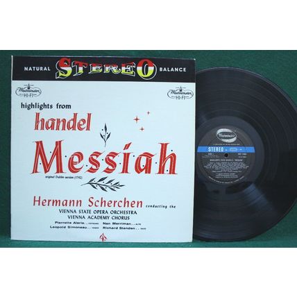 Hermann Scherchen - Handel: Messiah-Highlights - WST 14095 - EX