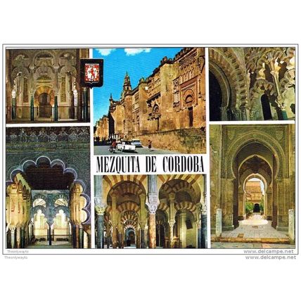 MEQUITA DE CORDOBA, 6 X SCENES, SPAIN, 1987, Postcard