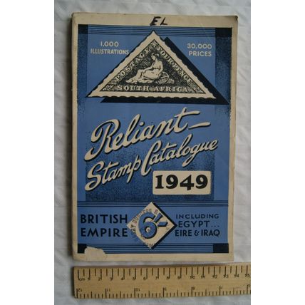 1949 Reliant Stamp Catalogue - British Empire including Egypt, Eire & Iraq