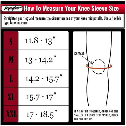 Knee Sleeves (1 Pair), 7Mm Compression Knee Braces for Squats,Weightlifting,Powe