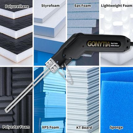 Hot Knife Foam Cutter, Innovative Pro Styrofoam Cutting Tool Kit with Foldable S