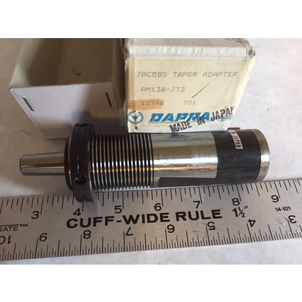NEW DAPRA AM138-JT2,SHOWA AM138-JT2 #2 JACOBS TAPER ADAPTER,AN