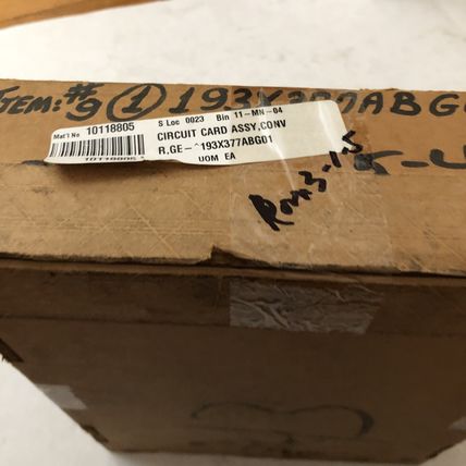 GENERAL ELECTRIC 36B605238AA-A PC BOARD CONVERTER,GE 193X377 ABG01,CZ