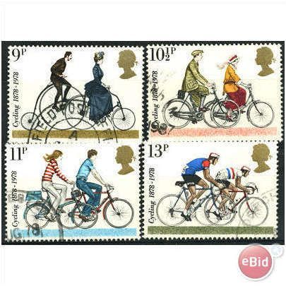 1978 Cycling Set SG1067-1070 Very Fine Used