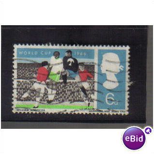 1966 GB WORLD CUP 6D F/U SG 694