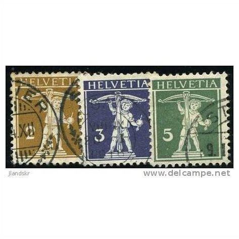 1909/1911 Michel 111/113 -#2 fine used (o)