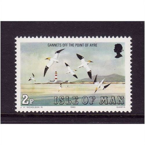 ISLE OF MAN 1983 2p NORTHERN GANNETS SG233 U/M MINT