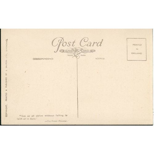 Vintage L Salmon Ltd. PC c1940 - Windermere From Orrest Head, Cumbria - 6714