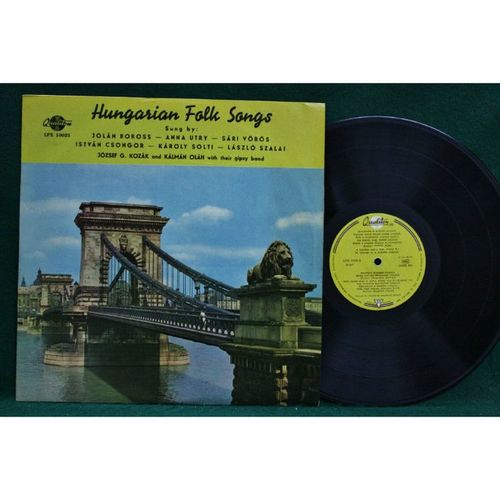 Boross/Utry/Voros/Csongor/Solti - Hungarian Folk Songs - LPX 10025 - EX+